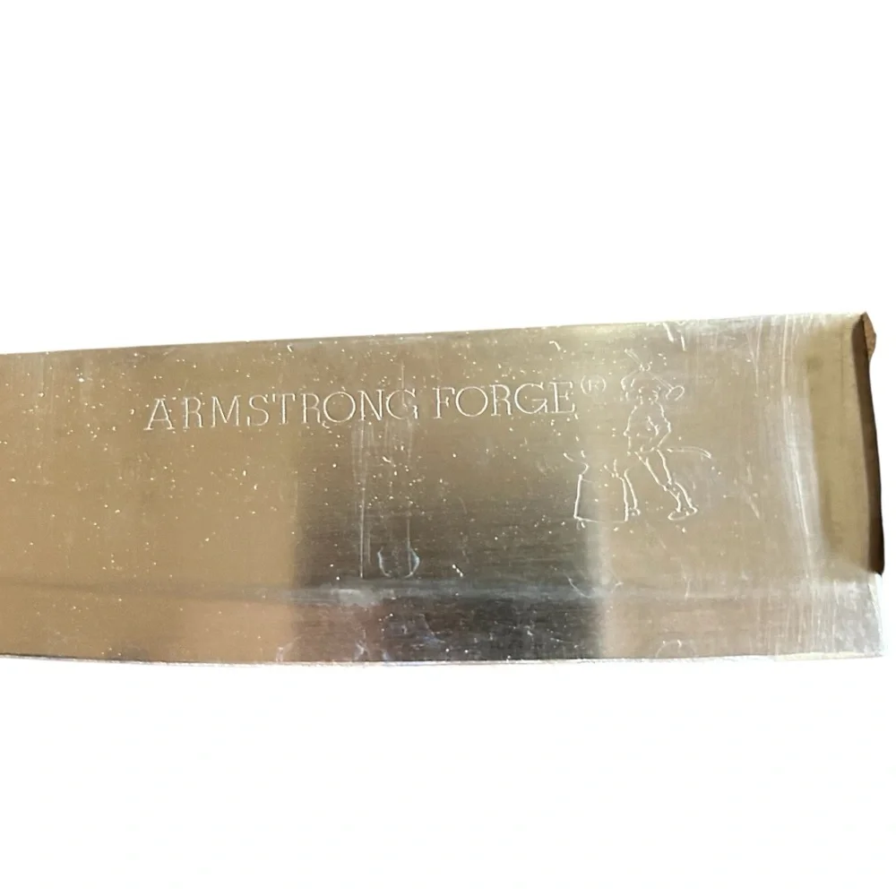 Armstrong Forge Vintage Japan Chef Knife Wooden‎ Handle XC Stainless Steel